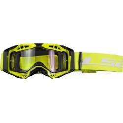 Окуляри LS2 Aura Enduro Series Goggle Black Hi-Vis Yellow with Clear Visor Окуляри LS2 Aura Enduro Series Goggle Black Hi-Vis Yellow with Clear Visor