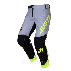 Штани Just1 Pants J-flex 2.0 District Grey Yellow Fluo Black (38) Штани Just1 Pants J-flex 2.0 District Grey Yellow Fluo Black (38)