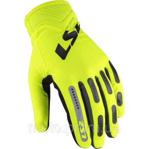 Перчатки LS2 Bend Man Gloves Hi-Vis Yellow Grey (S)