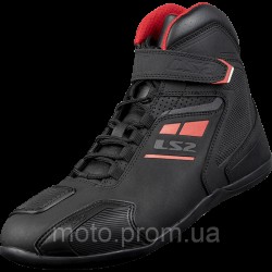 Мотовзуття LS2 Garra Lady Boots Black Red (39)