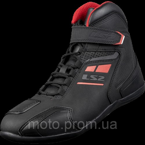 Мотовзуття LS2 Garra Lady Boots Black Red (39)