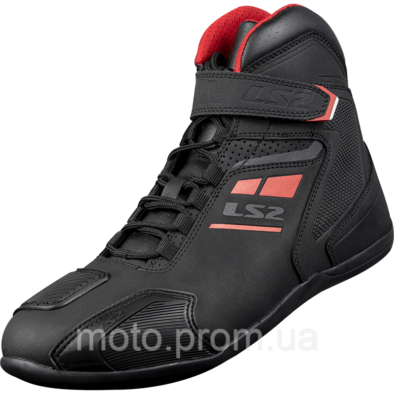 Мотовзуття LS2 Garra Lady Boots Black Red (39)