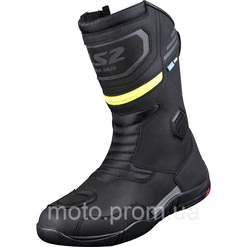 Мотовзуття LS2 Goby Man Boots WP Black Hi-Vis Yellow (42)