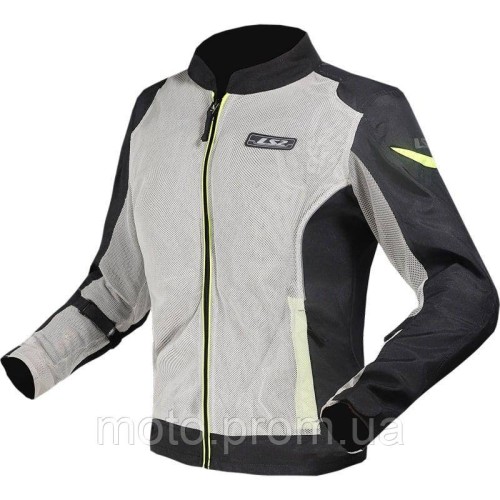 Куртка жіноча LS2 Airy Evo Lady Jacket Black Grey Yellow (L)