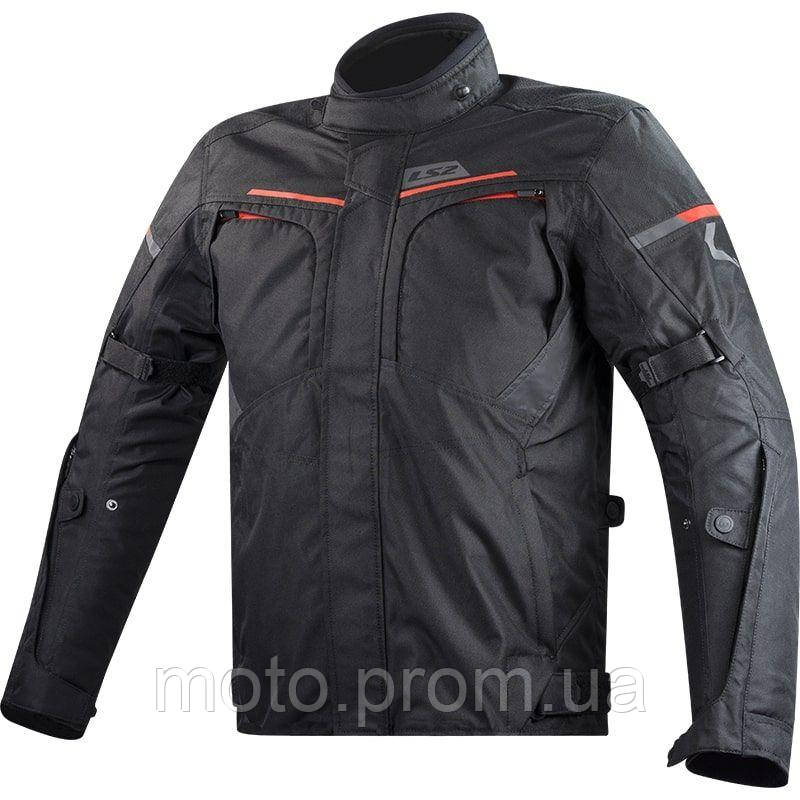 Куртка LS2 Endurance Man Jacket Black Red (XL)
