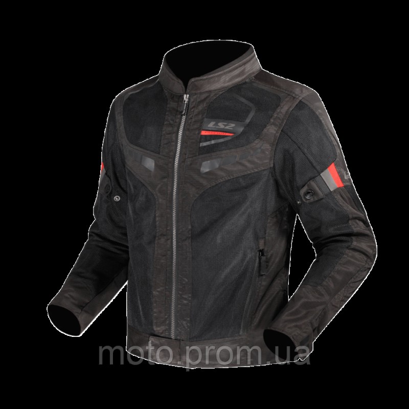 Куртка LS2 Garda Air Man Jacket Black Red (M)