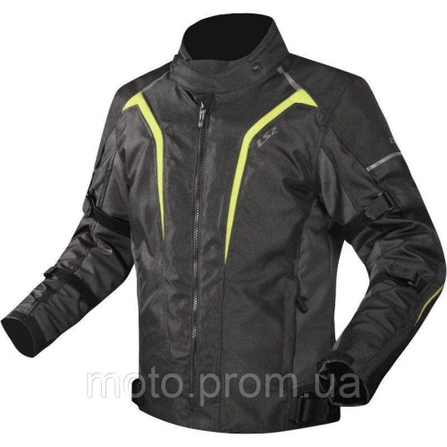 Куртка LS2 Sepang Man Jacket Black Grey Hi-Vis Yellow (3XL)