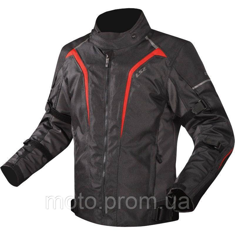 Куртка LS2 Sepang Man Jacket Black Grey Red (3XL)