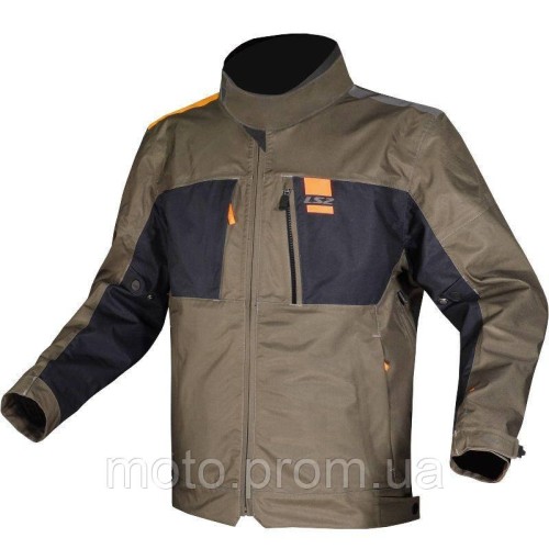 Куртка LS2 Titanium Man Jacket Green Blue Hi-Vis Orange (M)
