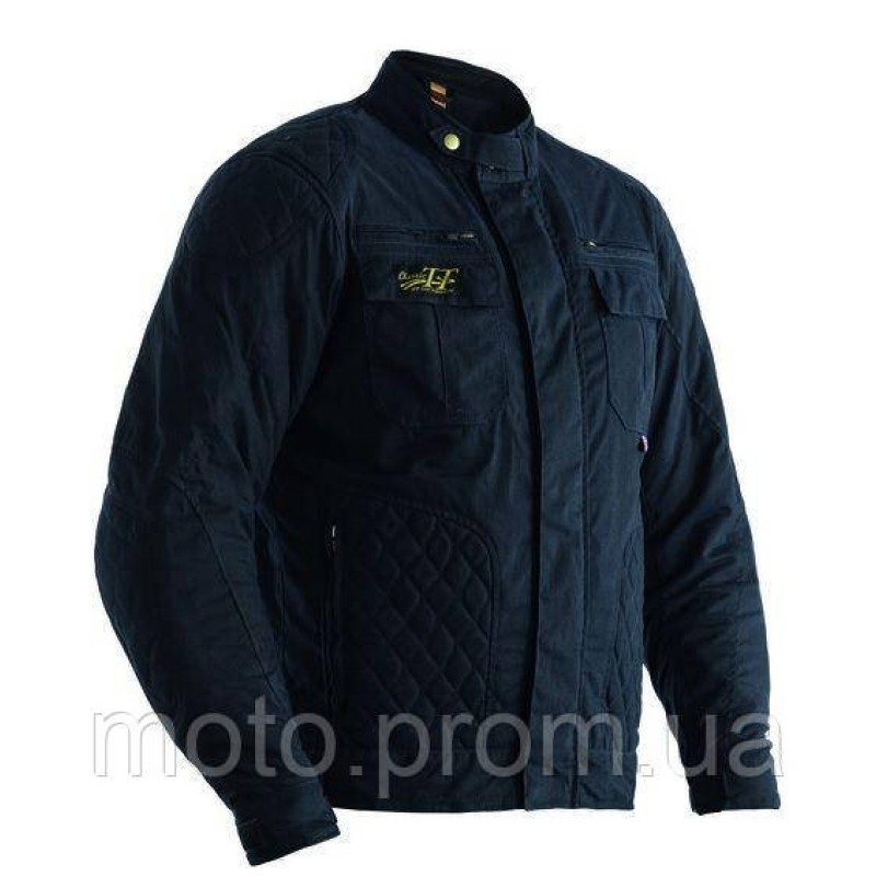 Куртка RST IOM TT Classic III Short CE Jacket Waxed Cotton Navy (S)