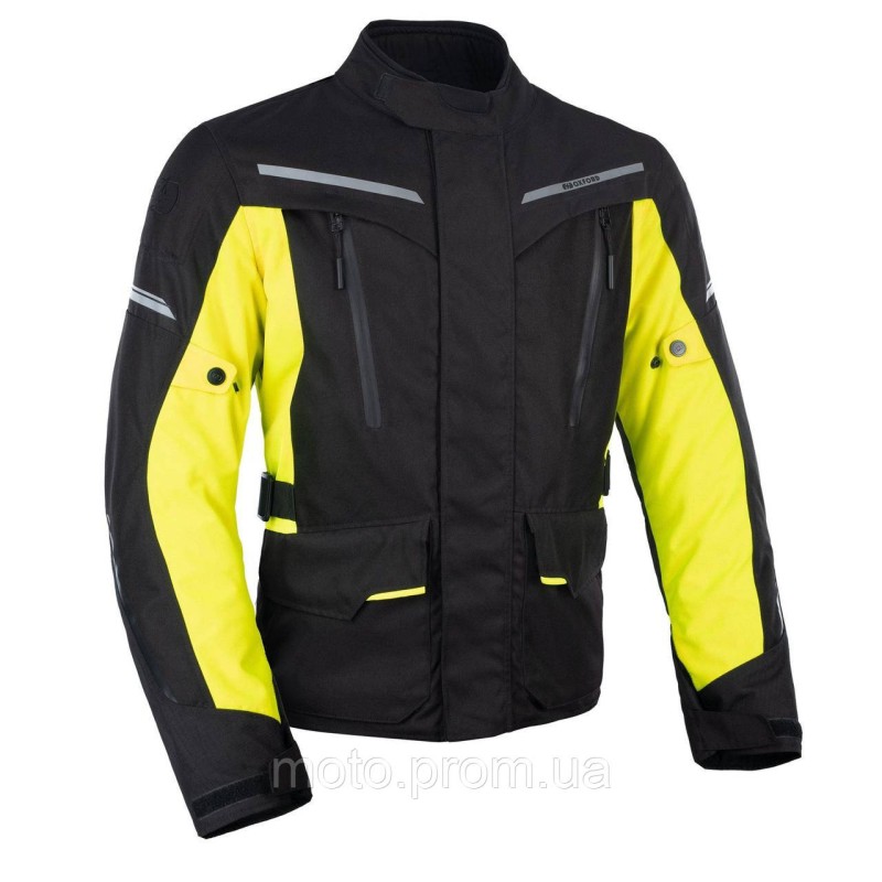 Мото куртка Oxford Metro 2.0 MS Jkt Blk/Fluo (XXL)