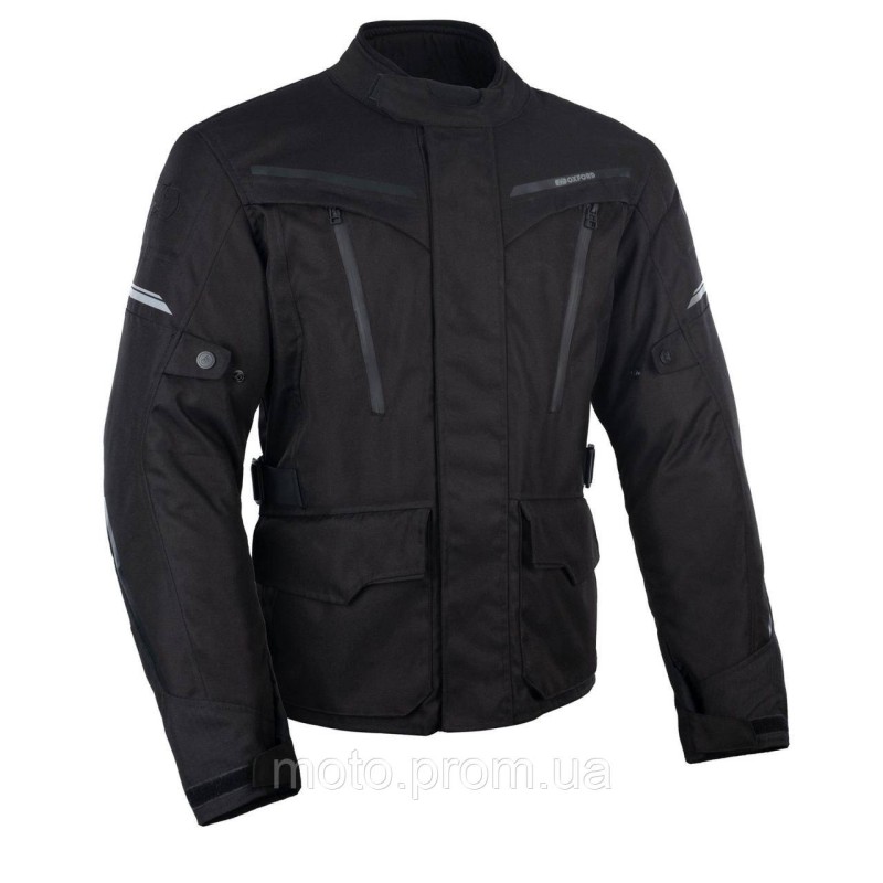 Мото куртка Oxford Metro 2.0 MS Jkt Stealth Blk (3XL)