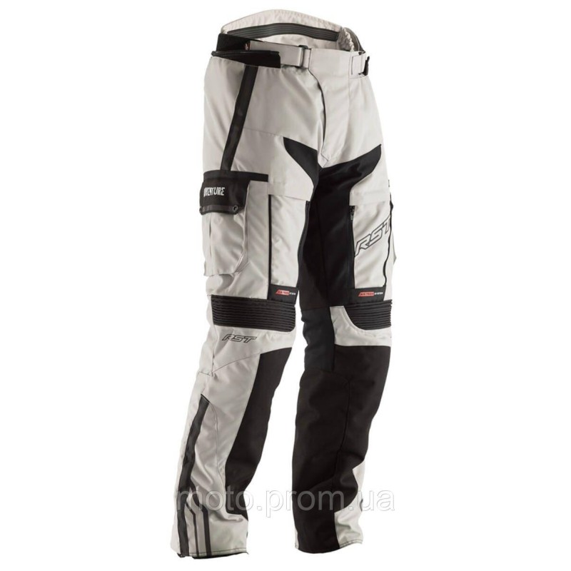 Мотоштани RST Pro Series Adventure 3 CE Textile Jeans Black / Silver (38)
