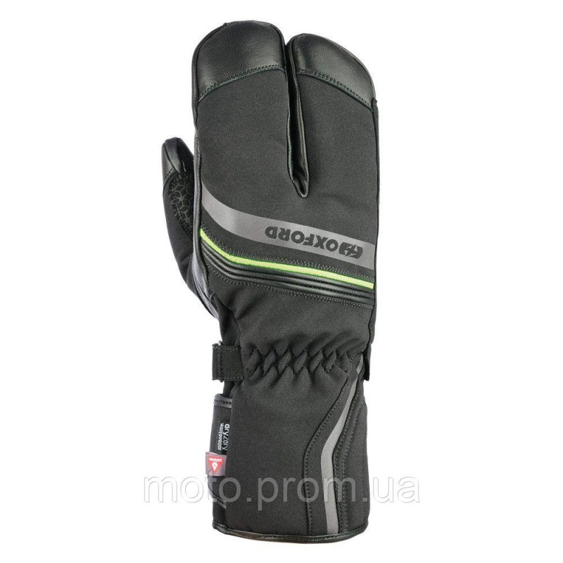 Моторукавички Oxford Polar 1.0 MS Glove Black/Fluo (M)