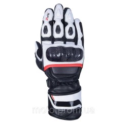 Моторукавички Oxford RP-2 2.0 MS Long Sports Glove Black/White/Red (S)