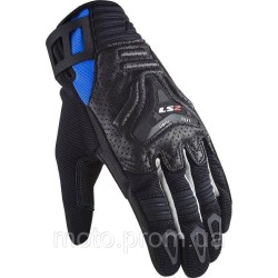 Моторукавички LS2 All Terrain Man Gloves Black Blue (S) Моторукавички LS2 All Terrain Man Gloves Black Blue (S)