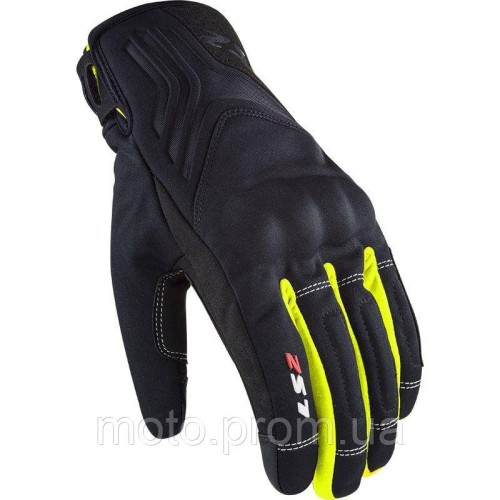 Моторукавички LS2 Jet 2 Man Gloves Black Hi-Vis Yellow (M)