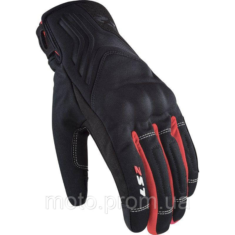 Моторукавички LS2 Jet 2 Man Gloves Black Red (XXL)