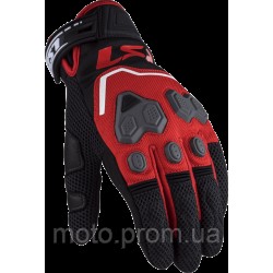 Моторукавички LS2 Vega Man Gloves Black Red (XL)
