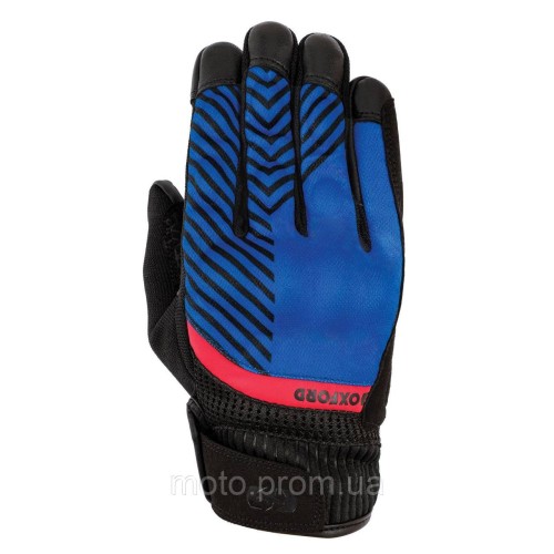Моторукавички Oxford Byron Glove Blue & Red (M)