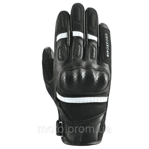 Моторукавички Oxford Glove RP-6S Glove Black & White (L)