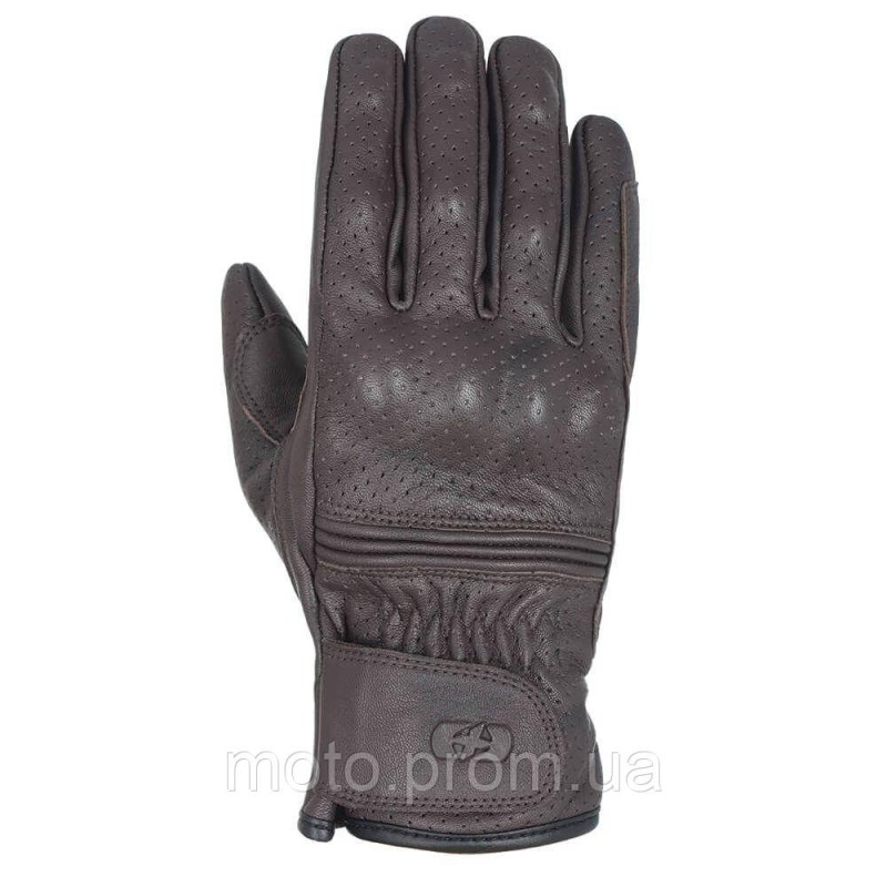 Моторукавички Oxford Holbeach MS Short Leather Glove Brown (S)