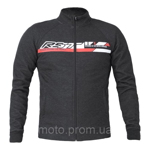 Кофта RST Zip Logo Mens Hoodie Steel (XL)