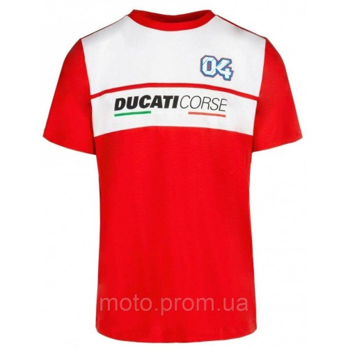 Футболка Andrea Dovizioso 04 Official Ducati Corse Dual T-Shirt (S)