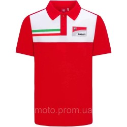 Футболка Ducati Corse Tricolour Polo Red (S)
