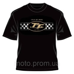 Футболка IOMTT Logo & Check Design Retro T-Shirt Black (XL) Футболка IOMTT Logo & Check Design Retro T-Shirt Black (XL)