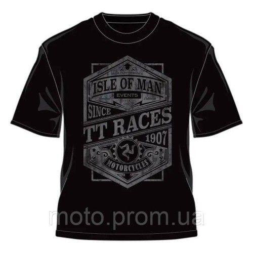 Футболка IOMTT Races Since 1907 Retro T-Shirt Black (S)