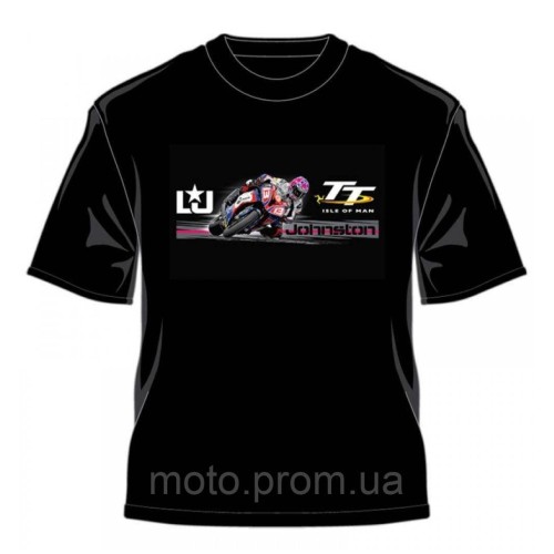 Футболка IOMTT T-Shirt - L Johnston Bike 13 Star Black (S)