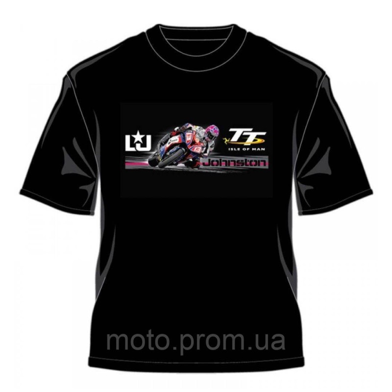Футболка IOMTT T-Shirt - L Johnston Bike 13 Star Black (S)