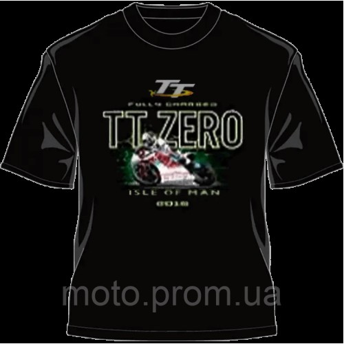 Футболка IOMTT T-Shirt - TT Zero Black (3XL)