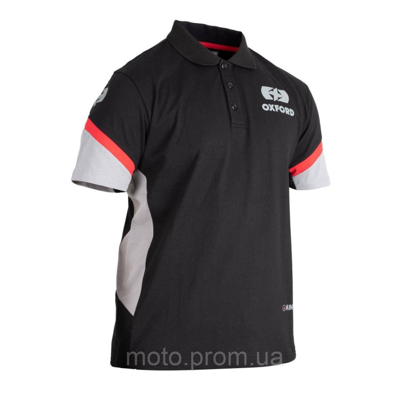 Футболка Oxford Racing Polo Black (L)