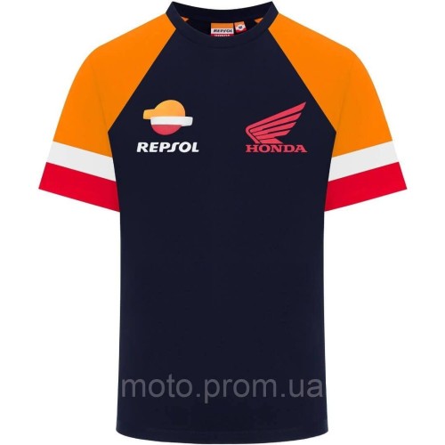 Футболка Repsol Racing Coloured Sleeves T-Shirt Blue (M)