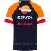Футболка Repsol Racing Coloured Sleeves T-Shirt Blue (M)