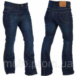 Мото джинси жіночі Oxford Ladies SS2 Jeans Blue (14, Короткі)