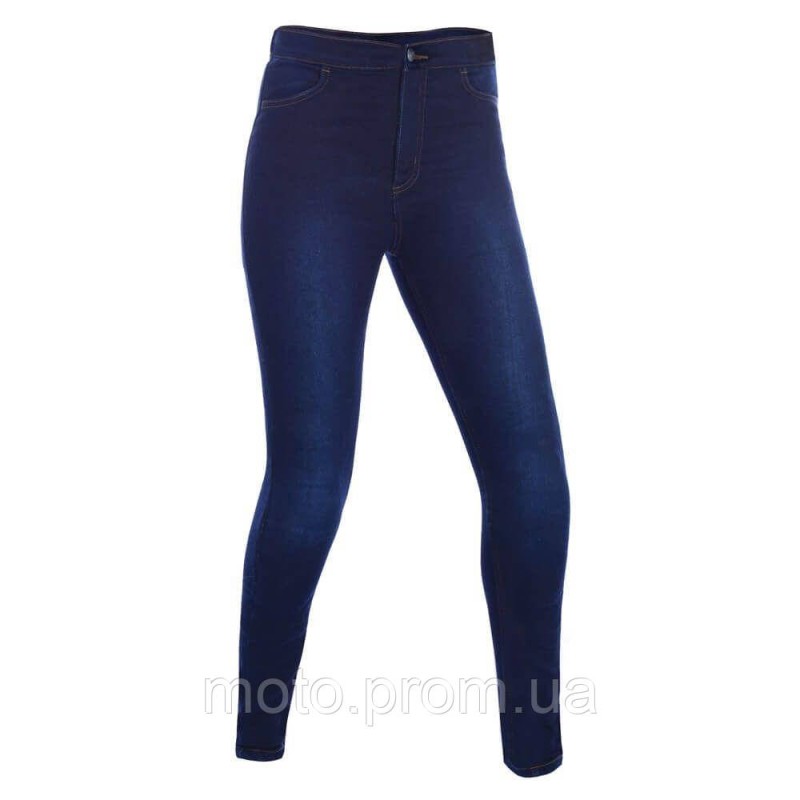 Мото джинси жіночі Oxford Super Jegging WS Indigo (12, Короткі)