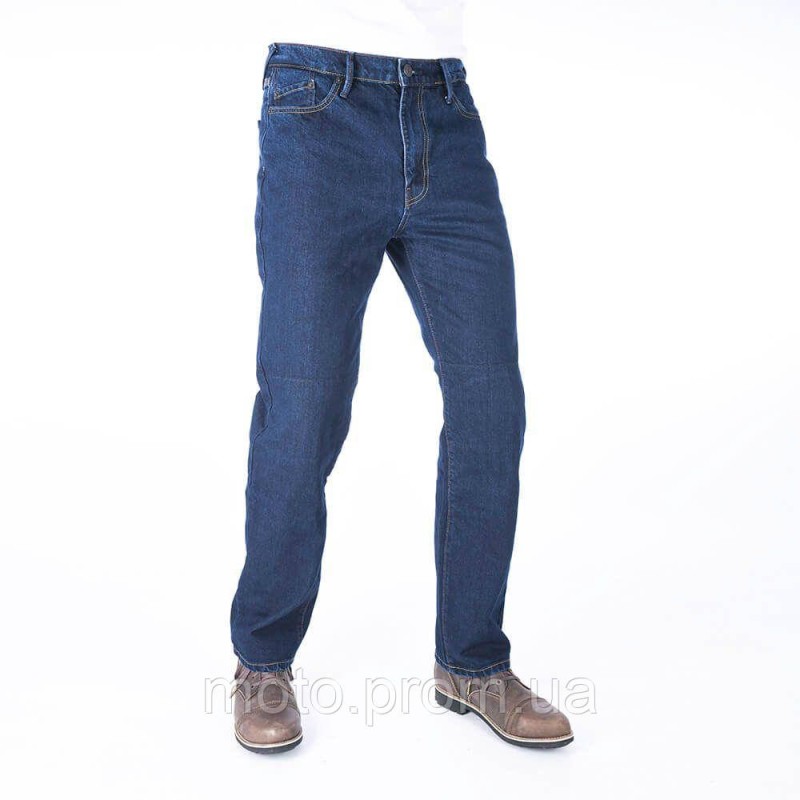 Мотоджинси Oxford Jean Straight MS Rinse (34, Довгі)