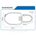 Трос для шолома Oxford Retra Cable 62cm Black