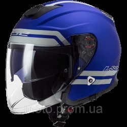 Мотошолом LS2 OF521 Infinity Hyper Matt Blue (S) Мотошолом LS2 OF521 Infinity Hyper Matt Blue (S)