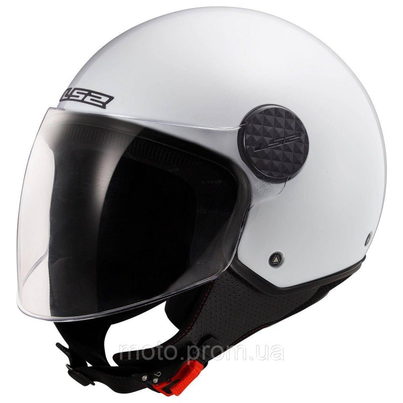 Мотошолом LS2 OF558 Sphere 2 Solid Gloss White (S)