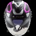 Мотошолом LS2 OF570 Verso Marker Matt Black Violet (XXS)