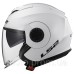 Мотошолом LS2 OF570 Verso Single Mono Gloss White (XS)