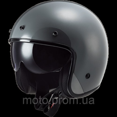 Мотошолом LS2 OF601 Bob Nardo Grey (S)