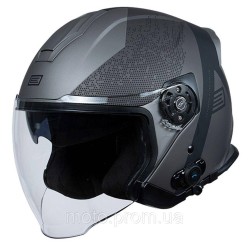 Мотошолом Origine Palio 2.0 + BT Hyper Black Titanium Matt (M)