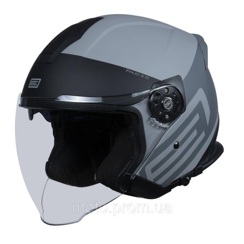 Мотошолом Origine Palio 2.0 Scout Black Grey Matt (M)