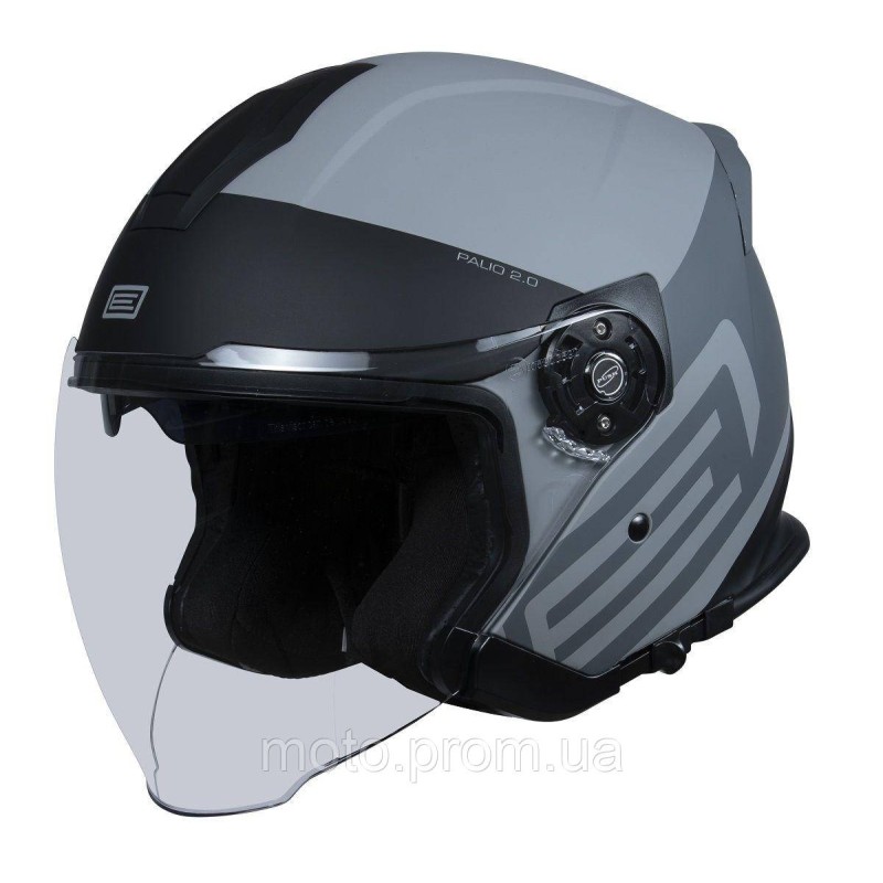 Мотошолом Origine Palio 2.0 Scout Black Grey Matt (S)