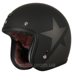 Мотошолом Origine Primo Star Titanium - Black Matt (L)